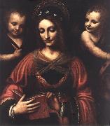 LUINI, Bernardino Saint Catherine a oil painting artist